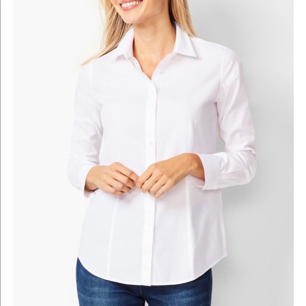 Talbots White Dress Shirt